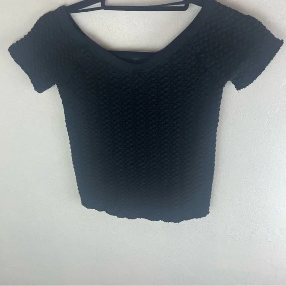 We the Free Black Stretchy Tee - Picture 7 of 8